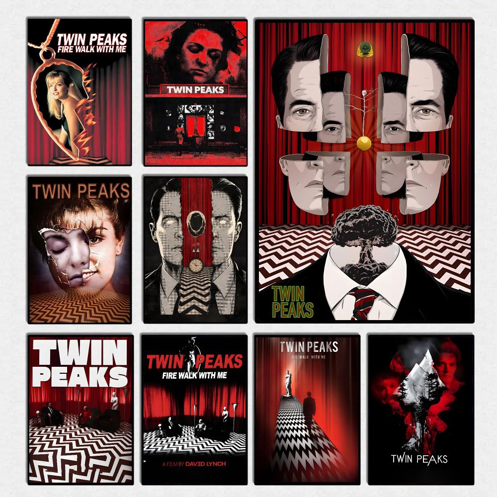 Home Office And Tv Room Ideas - T-Twin Peaks TV Play Poster Hoge
