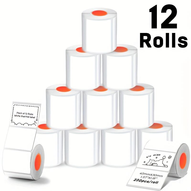 Laser Printer Home - Kleur thermisch etiketpapier 12 rollen voor