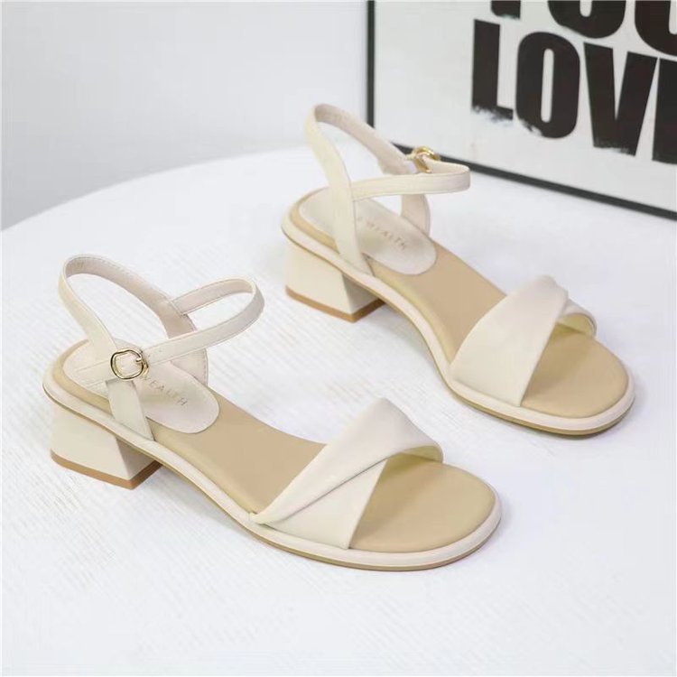 Home Office Size - Evening Breeze Block Heel Sandalen voor