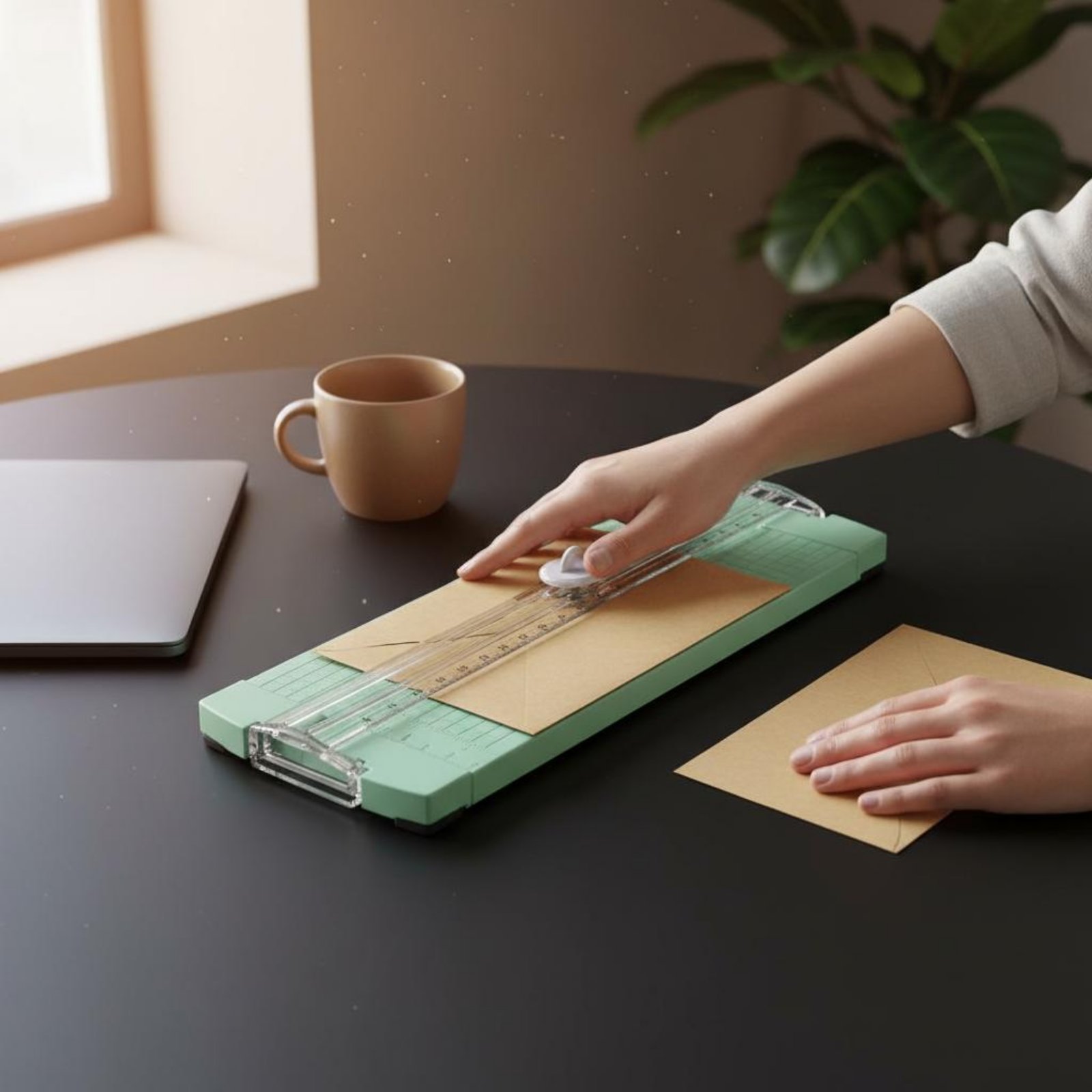 Home Office Student - A4-papiersnijder Nauwkeurig snijden Draagbare papiersnijder Kantoorbenodigdheden