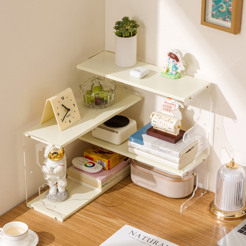 Bookcase Wood Shelf - Duurzame massief houten boekenplank Hoekplank Opbergrek
