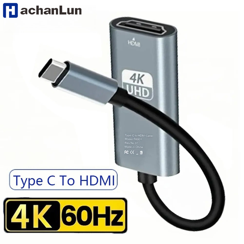 Home Office For Mac - 4K 60Hz Type C naar HDMI
