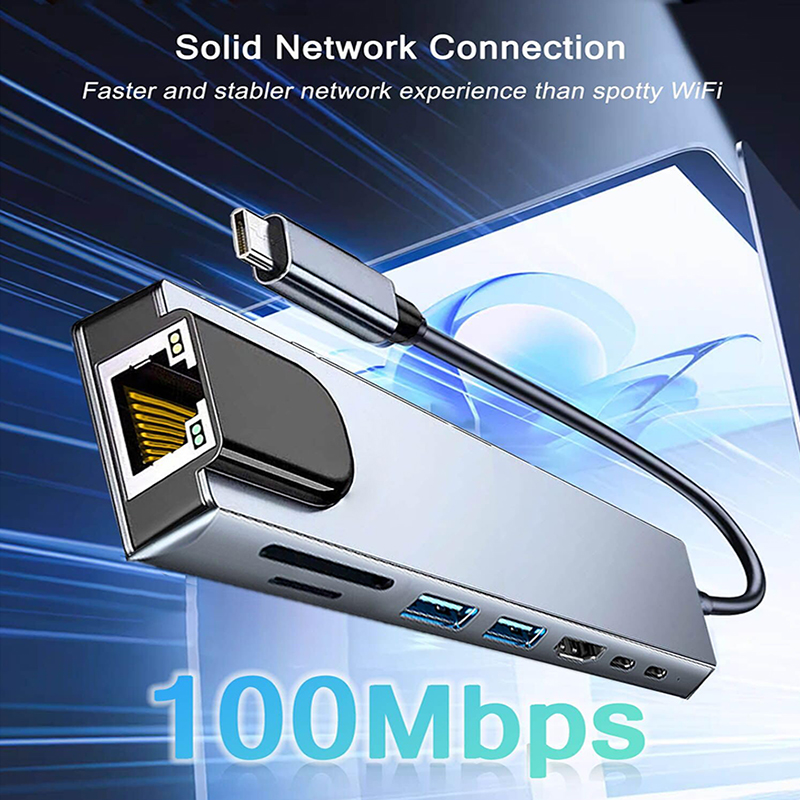 8-in-1 USB Type C-hub voor Mac - Home Office For Mac recensie en prijs