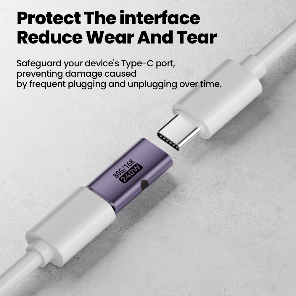 240W PD USB C vrouw-vrouw adap - Home Office For Mac recensie en prijs