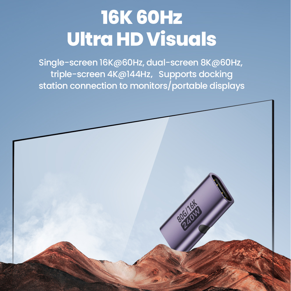 240W PD USB C vrouw-vrouw adap - Home Office For Mac recensie en prijs