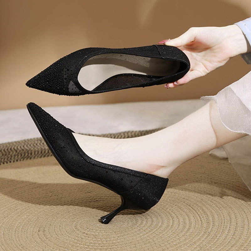 Instapsandalen met hoge hak -  - Home Office Size recensie en prijs