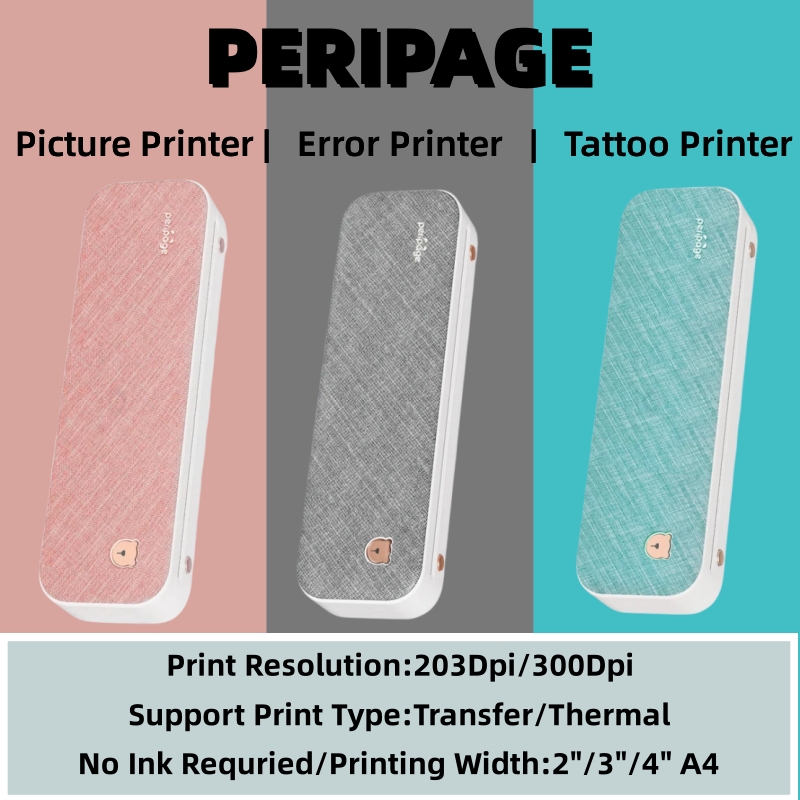 Peripage draagbare A4-printer  - Laser Printer Home recensie en prijs