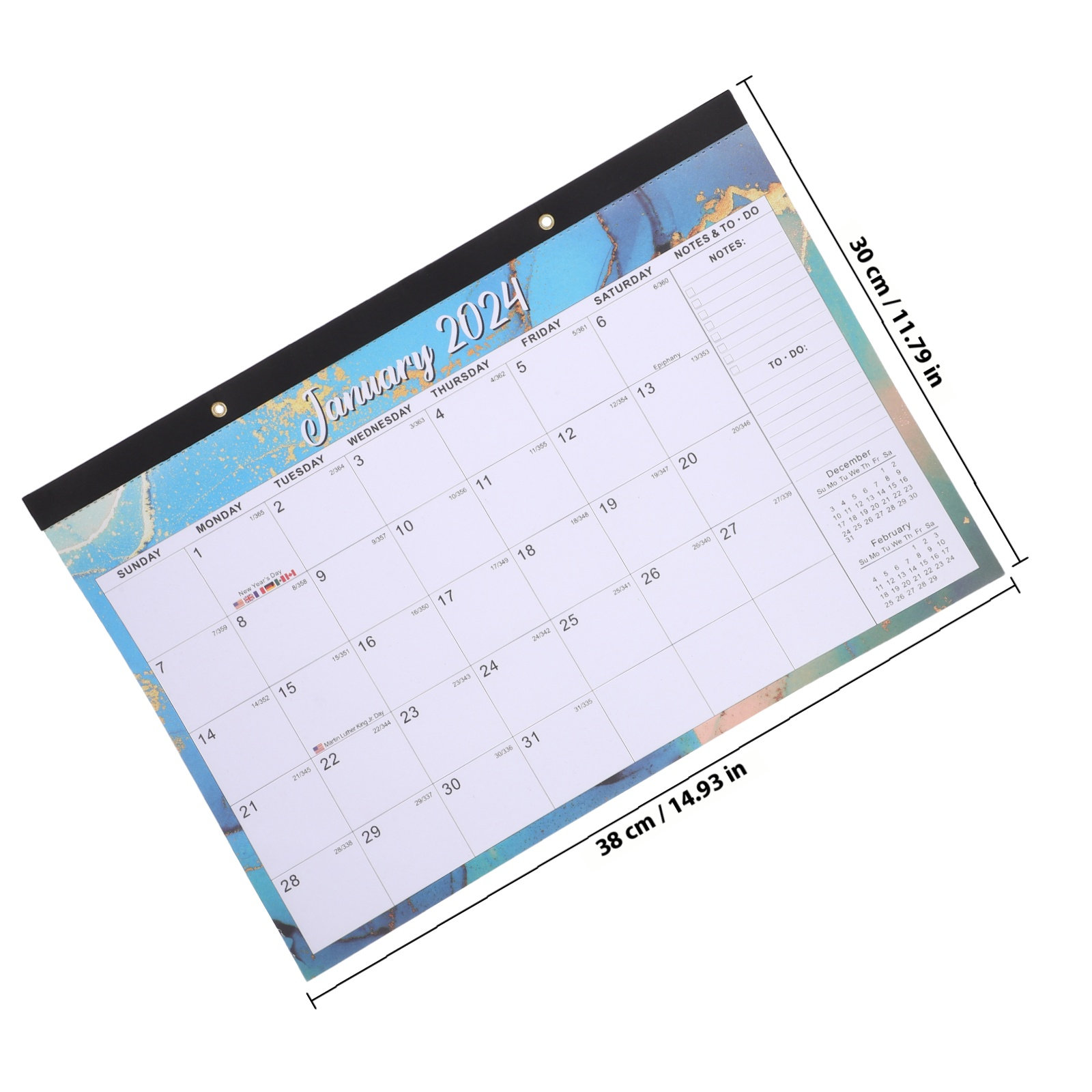 2024 Engelse Maandkalender voo - English Home Office recensie en prijs