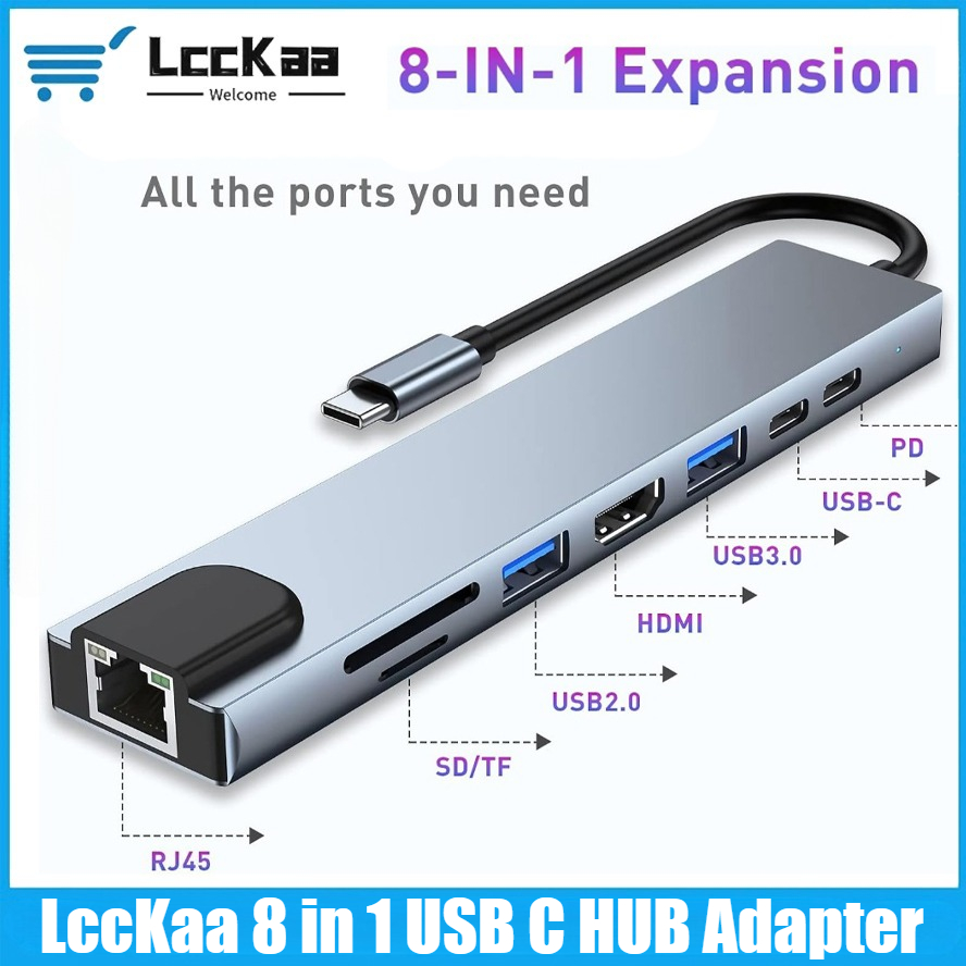 USB-C Hub 8/7-in-1 4K HDMI Ada - Home Office For Mac recensie en prijs
