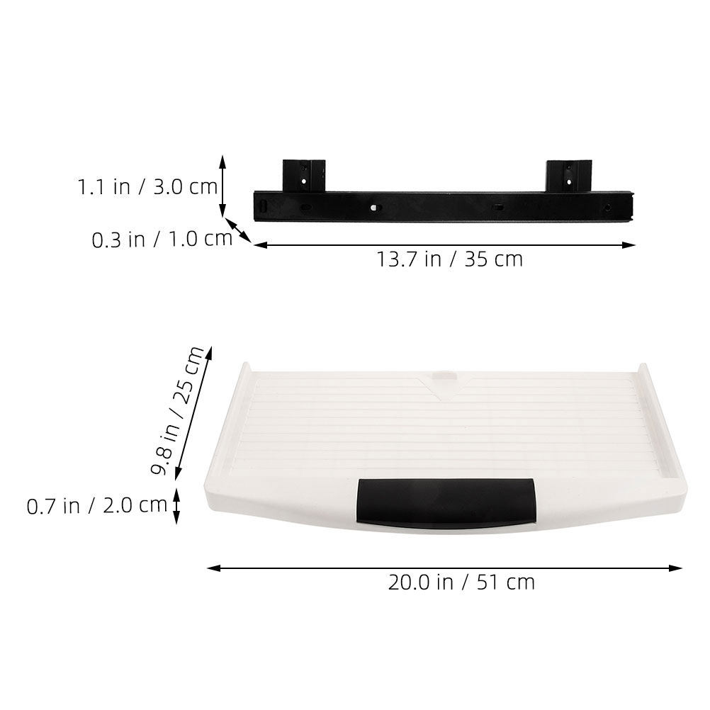 1 set toetsenbordlade voor ond - Keyboard Tray Under Desk recensie en prijs