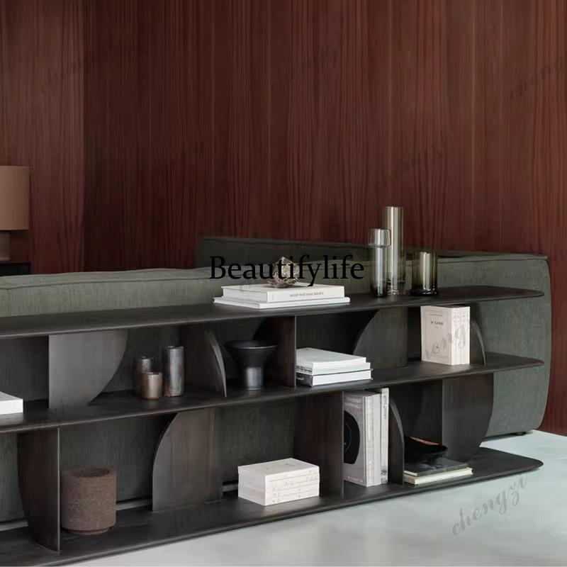 Massief houten boekenplank, zw - Bookcase Wood Shelf recensie en prijs