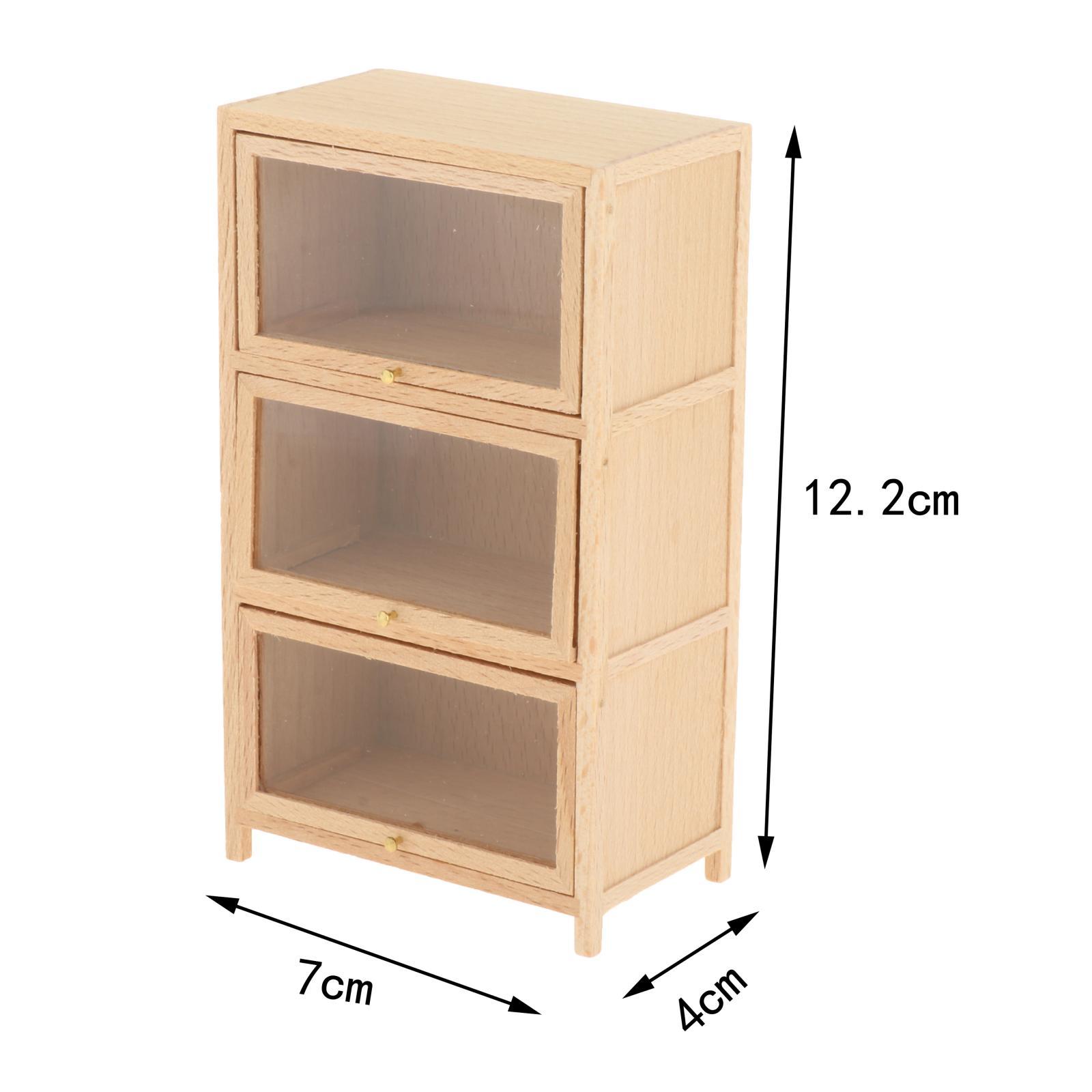 1:12 poppenhuis houten boekenk - Bookcase Wood Shelf recensie en prijs