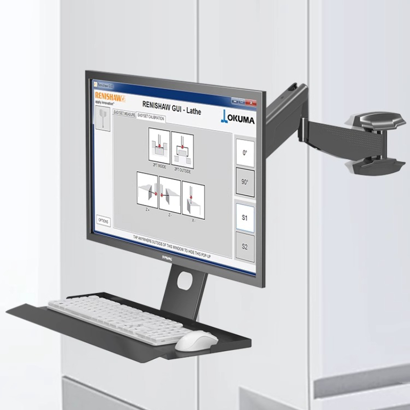 Heavy Duty Monitor Mount Rack  - Keyboard Tray Under Desk recensie en prijs