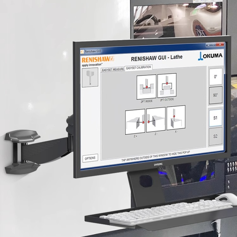 Heavy Duty Monitor Mount Rack  - Keyboard Tray Under Desk recensie en prijs